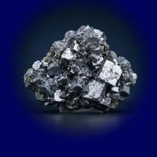 Amostra de mineral metálico